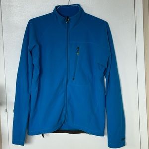 MEC fleece jacket, bright blue